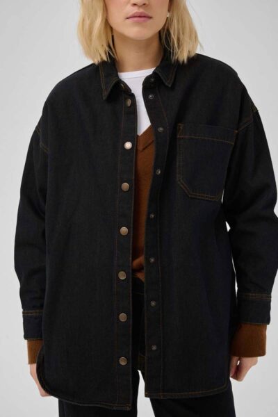Sinna 186 shirt blue/brown un-wa MEW