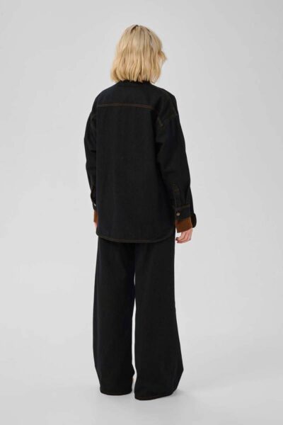 Sinna 186 shirt blue/brown un-wa MEW