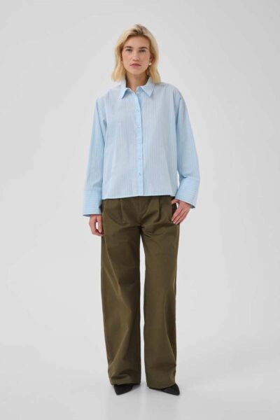 Bella boxy shirt 2.0 angell falls stripe MEW