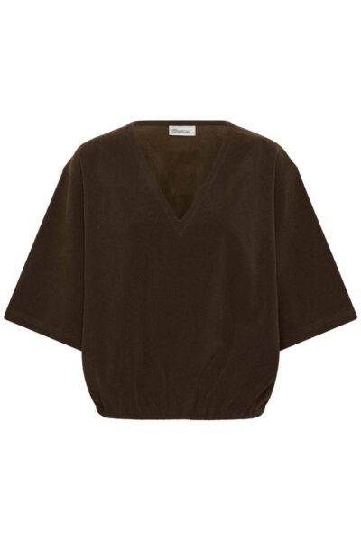 Dora v-neck tee bison MEW