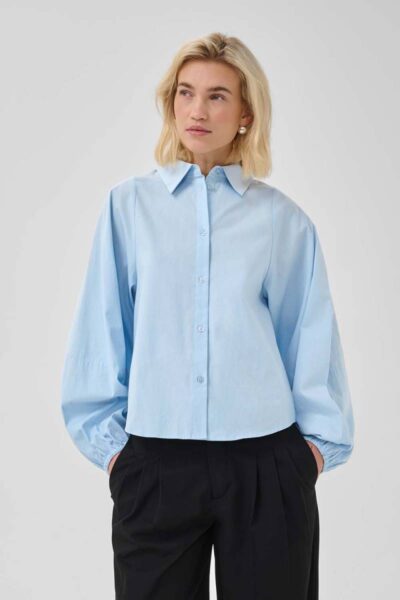 Sunna balloon sleeve shirt angel falls MEW
