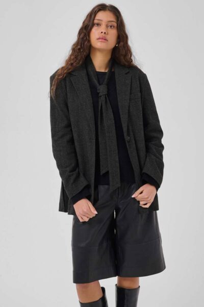 Layla blazer d-grey mel. My Essential Wardrobe