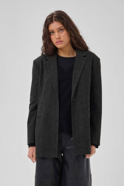 Layla blazer d-grey mel. My Essential Wardrobe