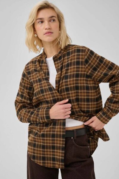 Mateo shirt bison check MEW