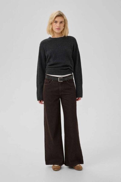 Ava 188 high x-wide dark brown L32 MEW