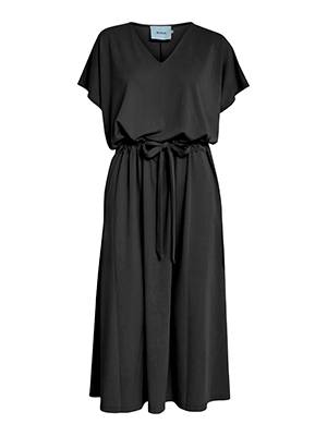Trina midi modal dress black Minus