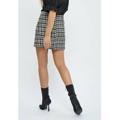 Renete short skirt black checked Minus