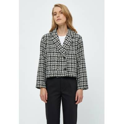 Renete short jacket black checked Minus