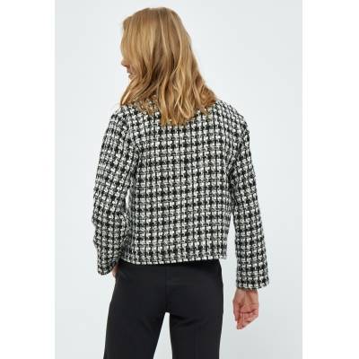 Renete short jacket black checked Minus