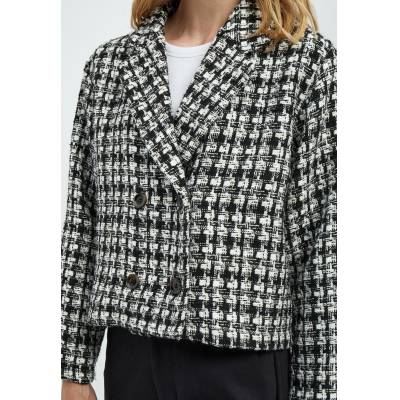 Renete short jacket black checked Minus