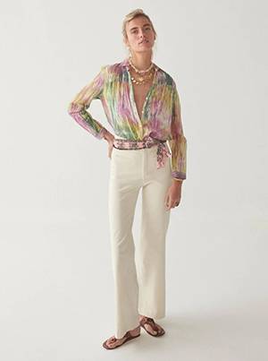 Bruna water lilies blouse giverny Maison Hotel