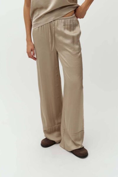 Quill abeni pant sand grey mbyM