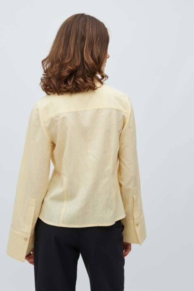 Thyra stripe aulori blouse summer yellow mbyM