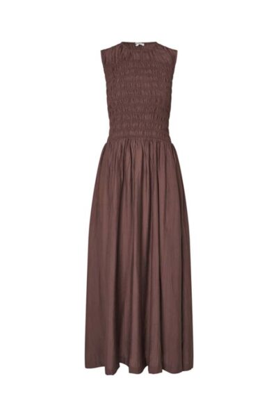 Soriellia amya dress brown lilac mByM