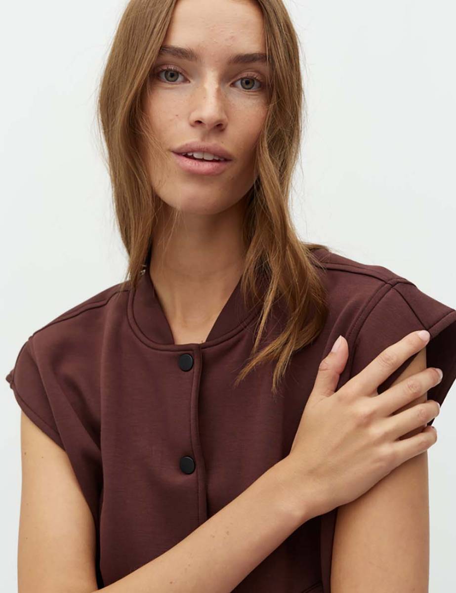 Marisel hope jacket warm brown mByM - Afbeelding 3
