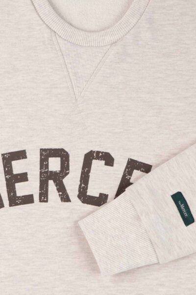 Mercer logo sweat off white Mercer
