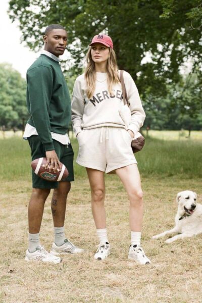 Mercer logo sweat off white Mercer