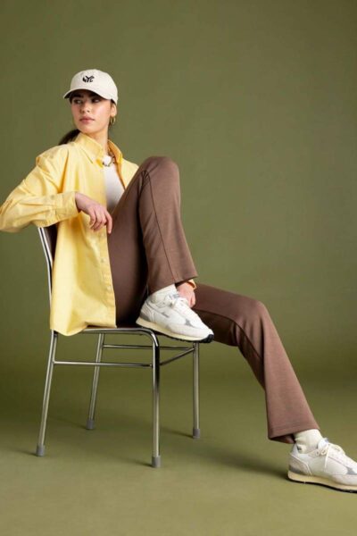 The Mercer scuba pants brown Mercer