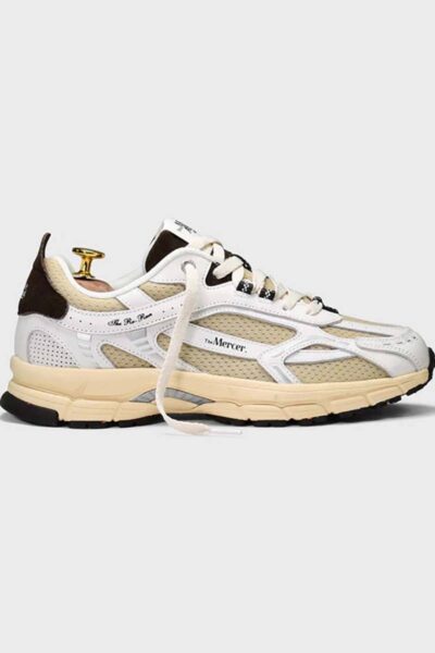 The re-run vintage white/brown Mercer