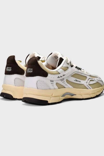 The re-run vintage white/brown Mercer