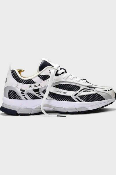 The re-run white silver navy Mercer