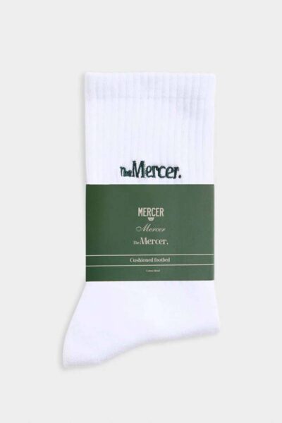 The Mercer socks white Mercer