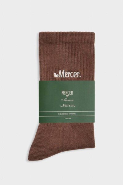The Mercer socks brown Mercer