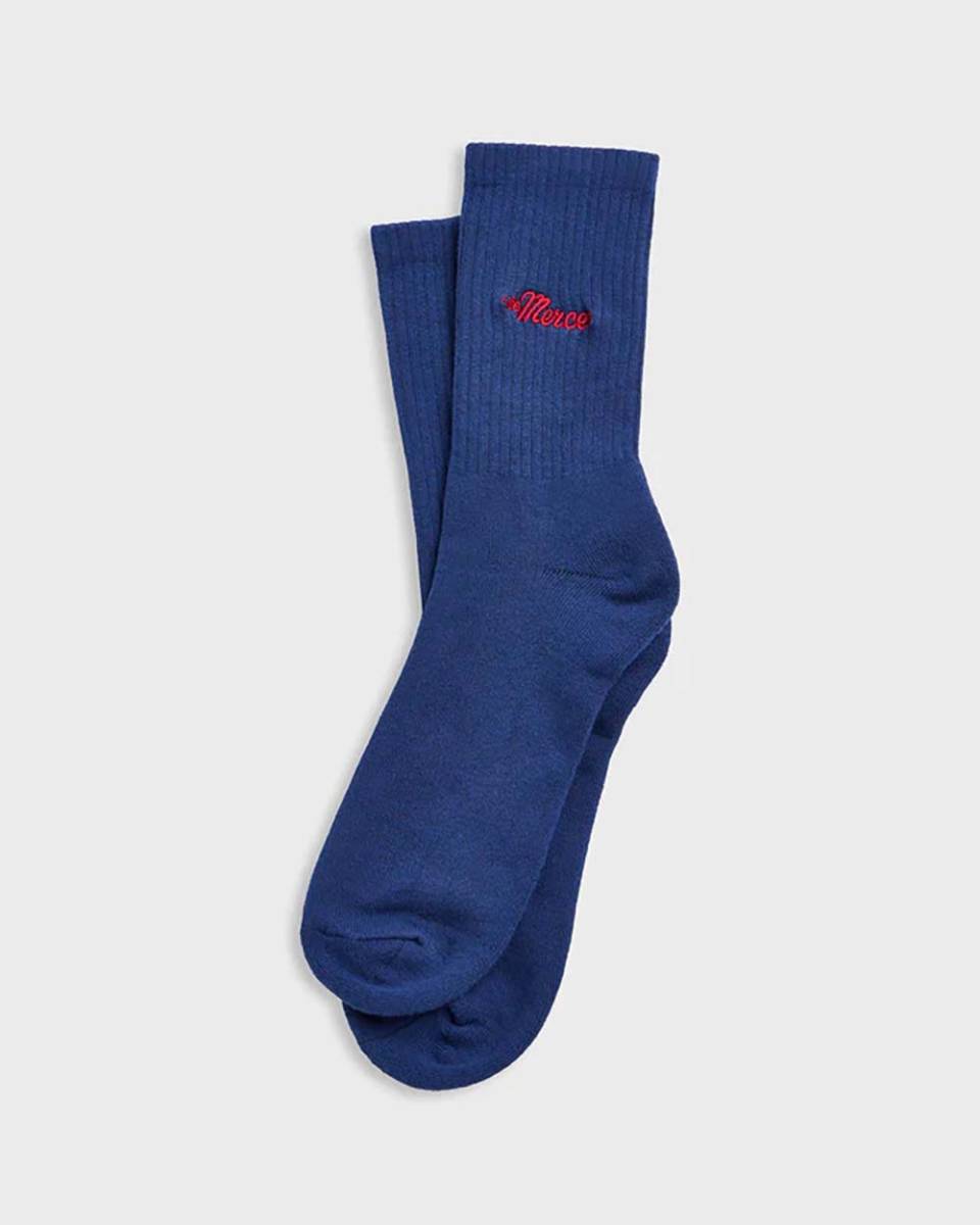 The Mercer socks blue Mercer - Afbeelding 2