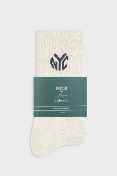 The Subway socks off white Mercer