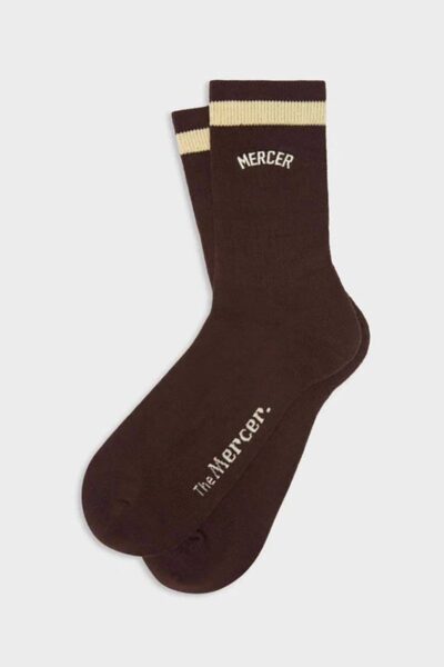 The Mercer signature socks brown