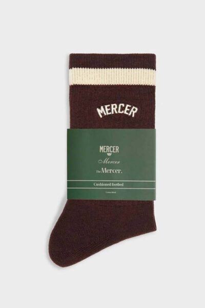 The Mercer signature socks brown