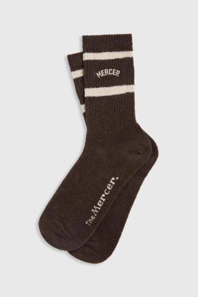 The Mercer wool socks brown