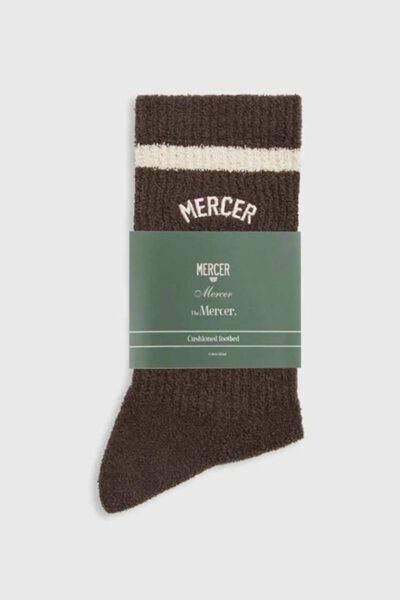 The Mercer wool socks brown