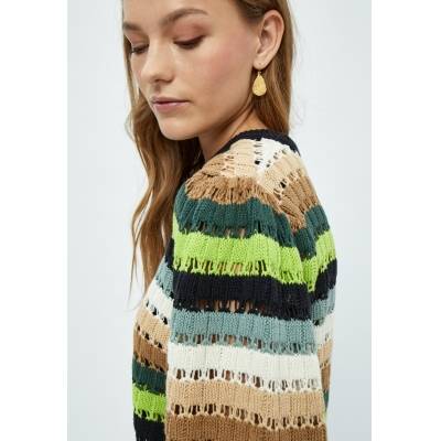 Mikala long sleeve pullover jungle green Minus