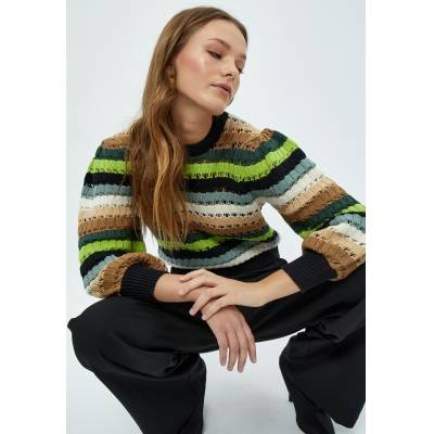 Mikala long sleeve pullover jungle green Minus