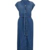 Pitti nalin dress mid blue Mos Mosh - Afbeelding 4