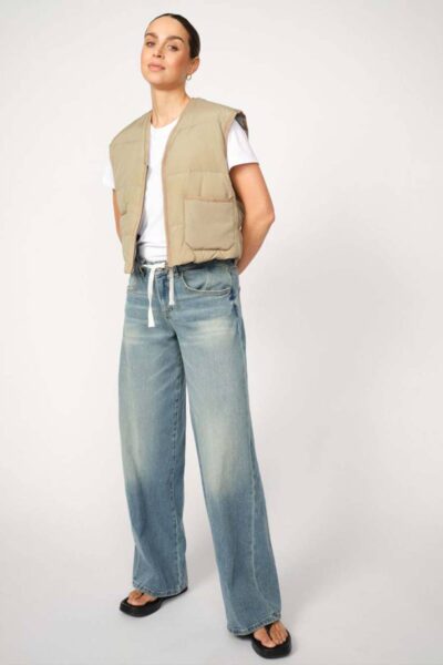 Milo string jeans long mid blue Mos Mosh