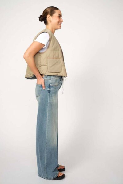 Milo string jeans long mid blue Mos Mosh