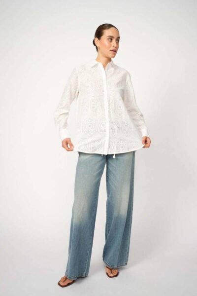 Milo string jeans long mid blue Mos Mosh