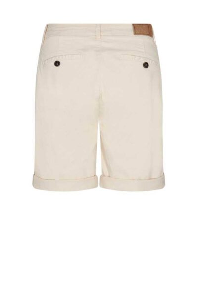 Jolanda chino shorts pearled ivory Mos Mosh