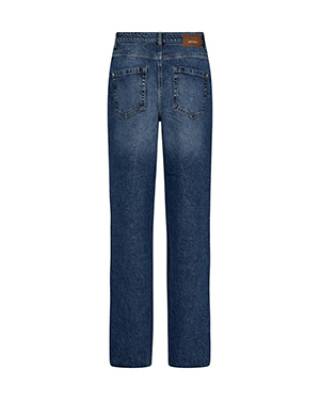 Relee chrome long jeans mid blue Mos Mosh