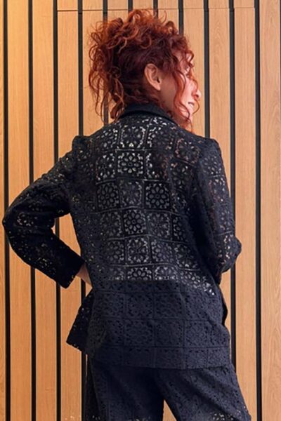 Maliet phera blazer black Mos Mosh
