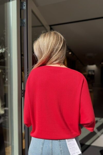 Sweater fluo red Noman’sland