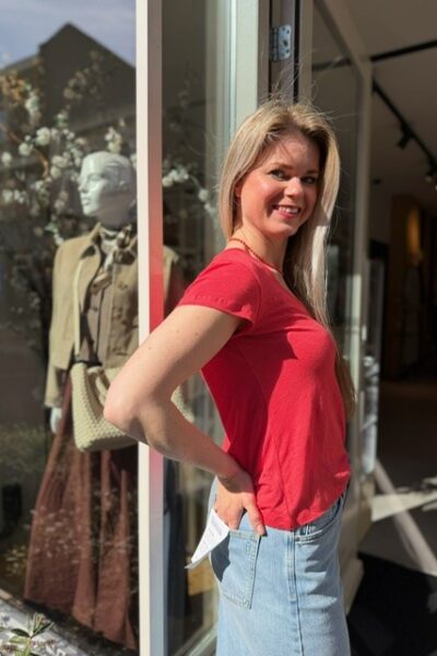 Top fluo red Noman’sland