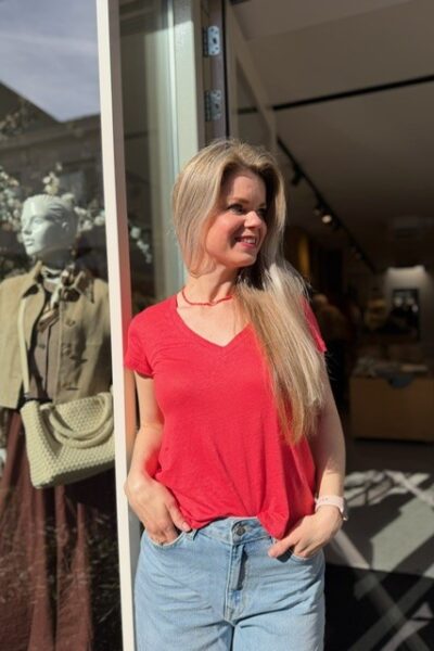 Top fluo red Noman’sland