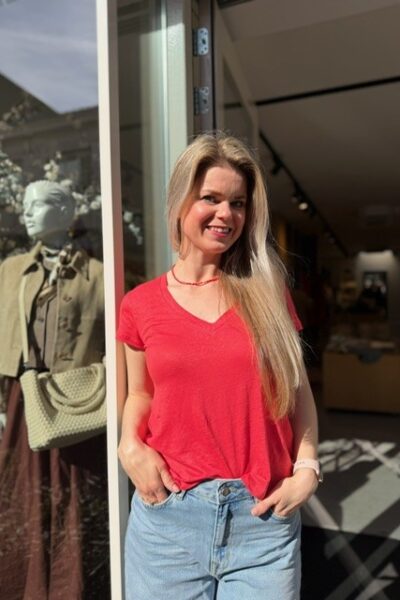 Top fluo red Noman’sland