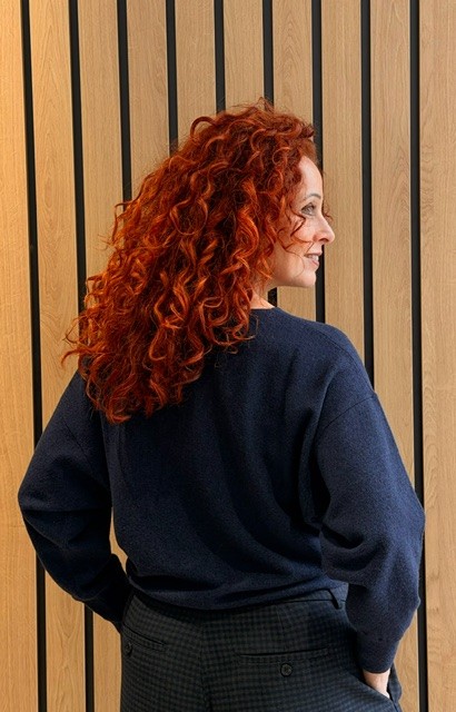 Sweater dark sapphire Noman'sland - Afbeelding 4