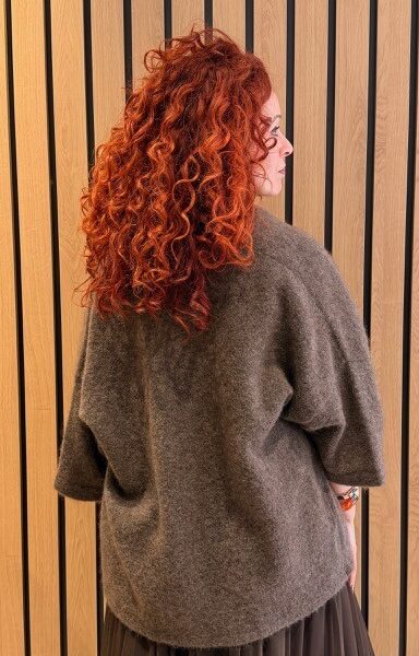 Cardigan dark mink Noman’sland