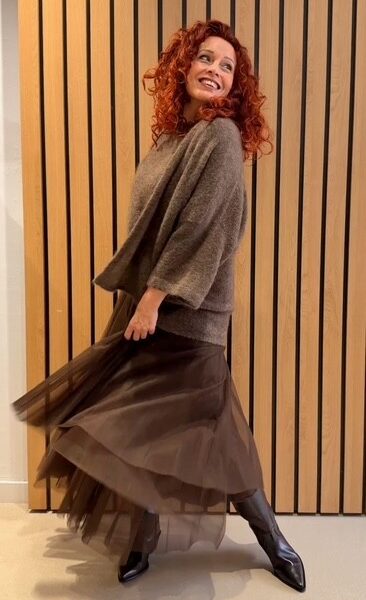Skirt dark mink Noman’sland