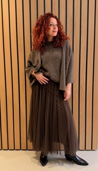 Skirt dark mink Noman’sland